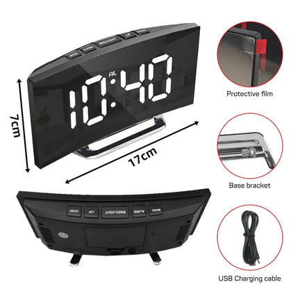 Electronic Alarm Clock Noiseless Design