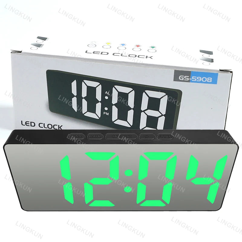 Electronic Alarm Clock Noiseless Design