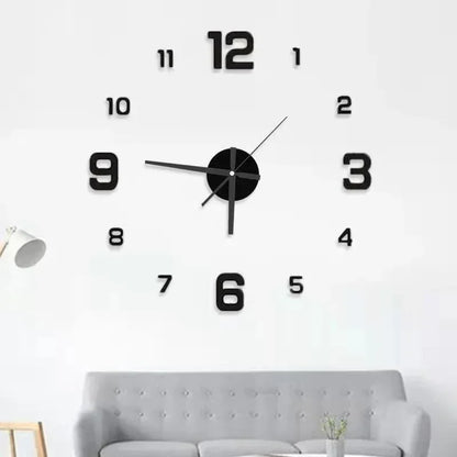 Large Silent Wall Clock