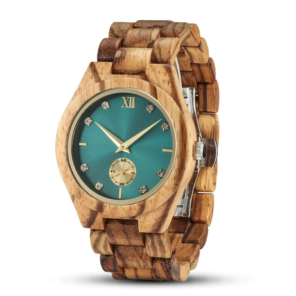 Unisex Wooden Bracelet Watches