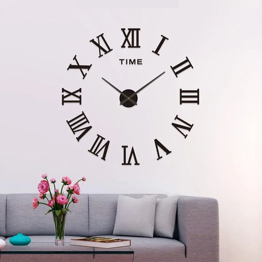 Large Silent Wall Clock
