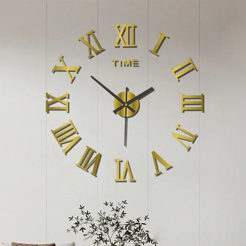 Large Silent Wall Clock