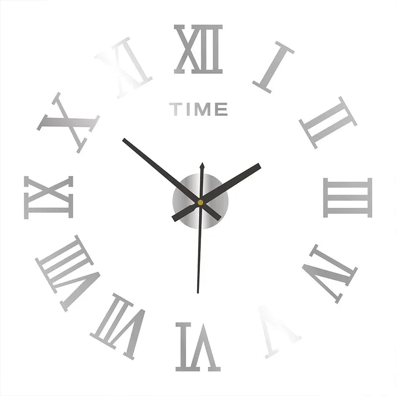 Large Silent Wall Clock