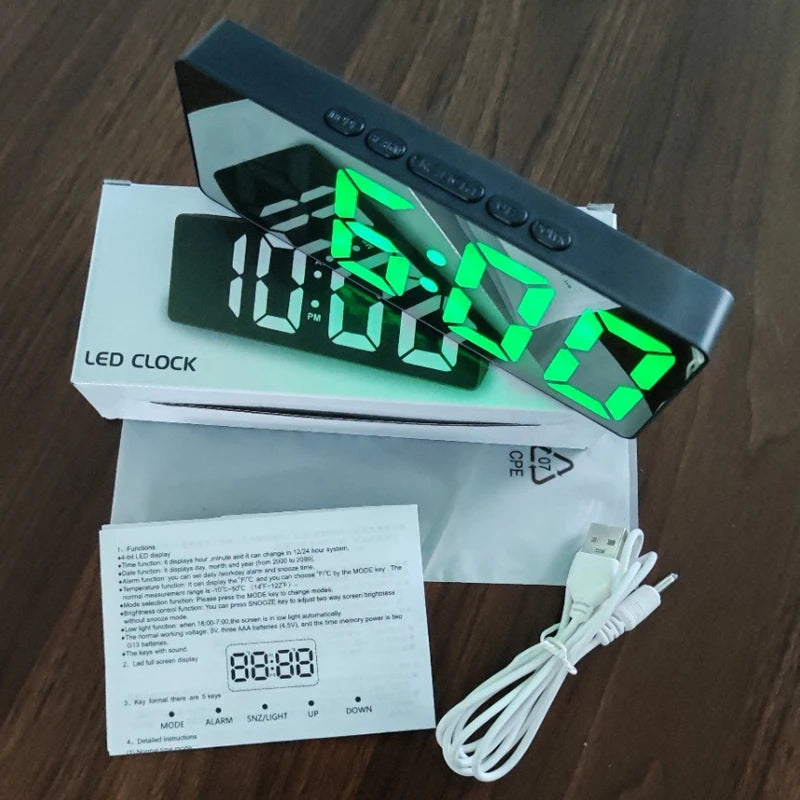 Electronic Alarm Clock Noiseless Design