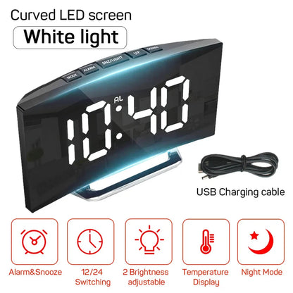 Electronic Alarm Clock Noiseless Design