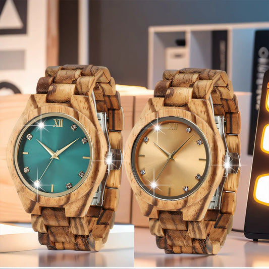 Unisex Wooden Bracelet Watches